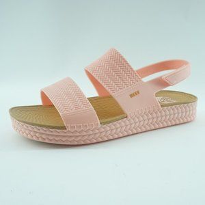 Reef Water VIsta Sandals Pink & Tan Women's Shoe Size 10 New Without Tags